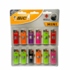 CARTELA ISQUEIRO BIC MINI C/ 12 UNIDADES