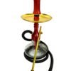 NARGUILE HS HEROES HOOKAH FLASH - VERMELHO E DOURADO